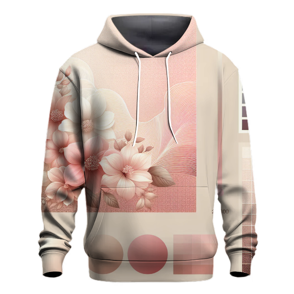 Floral Whisper Fusion Hoodie