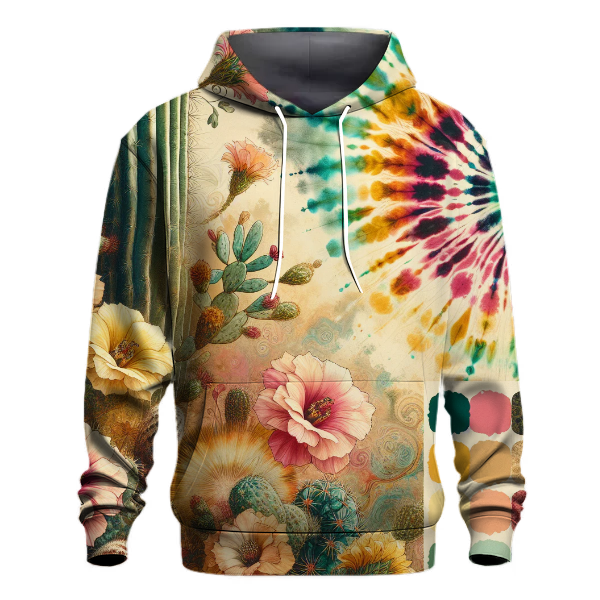 Cactus Bloom Breeze Hoodie