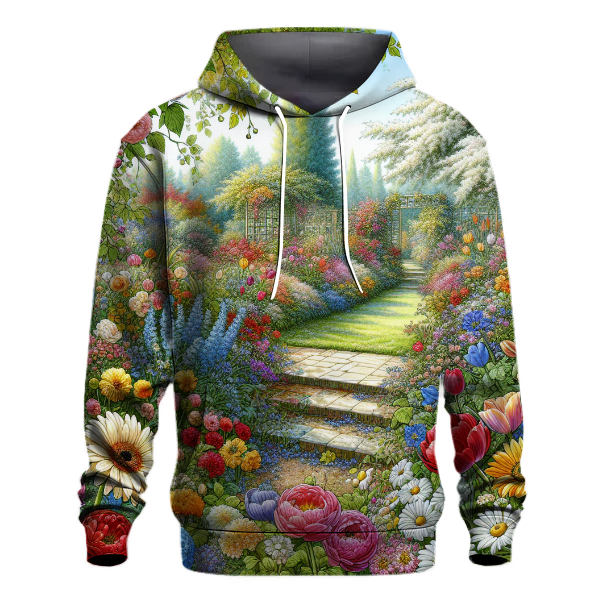 Charming Garden Blooms Hoodie