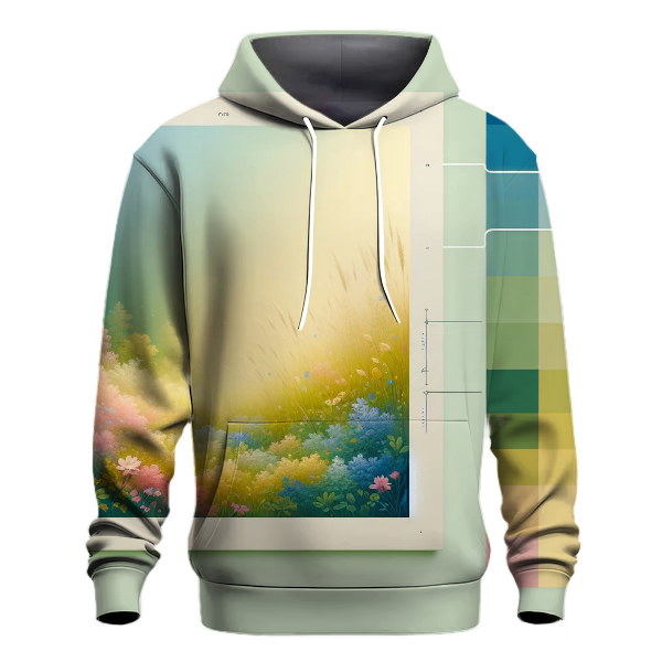 Spring Meadow Bloom Hoodie