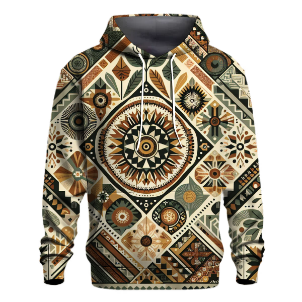 Bohemian Mosaic Hoodie