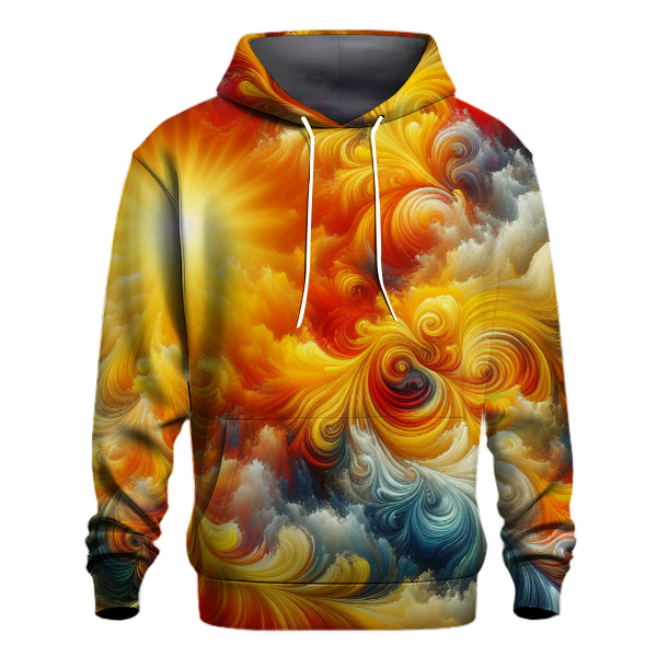 Solar Flare Tie-Dye Hoodie