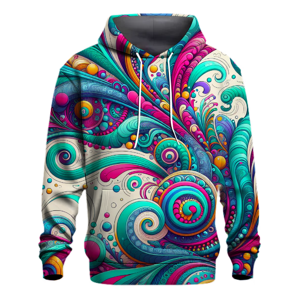 Funky Groove Patterns Hoodie