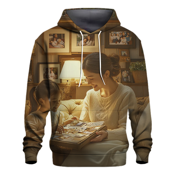 The Embrace of Time A Mothers Timeless Love Hoodie