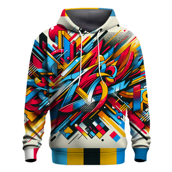 Graffiti Vibe Street Art Hoodie