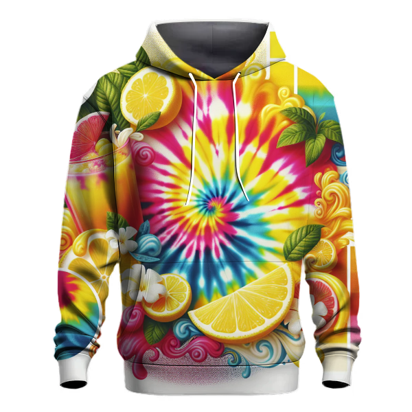 Lemonade Summer Tie-Dye Hoodie