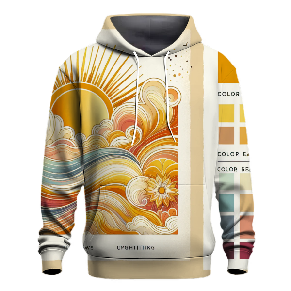 Golden Sunrise Bliss Hoodie