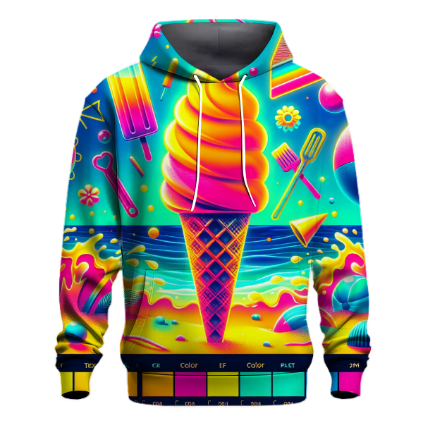 Electric Summer Fun Hoodie
