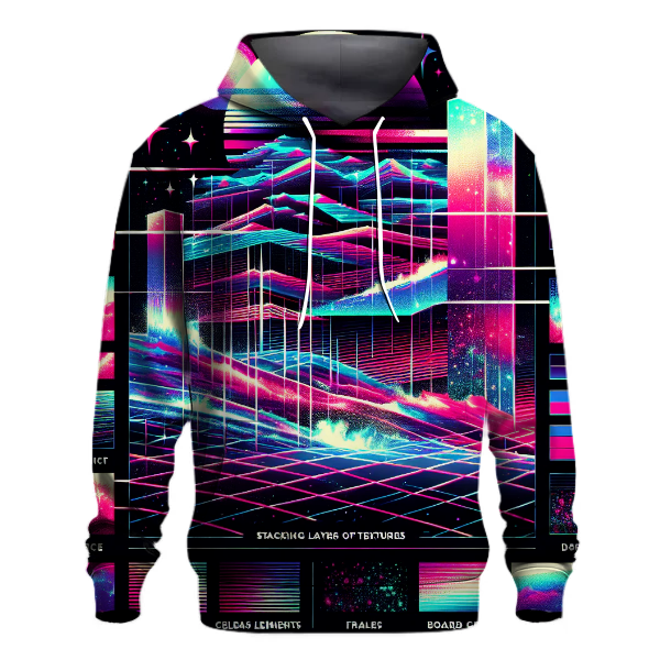 Galactic Glitch Hoodie