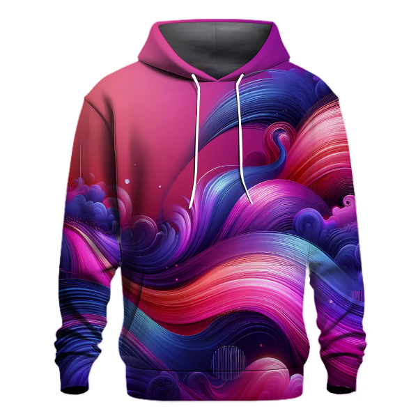 Electric Twilight Burst Hoodie