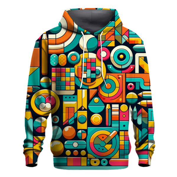 Peaceful Geometric Shapes Hoodie