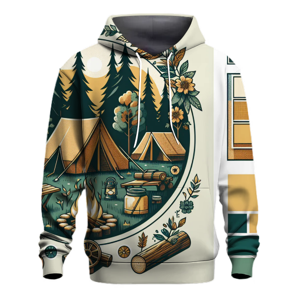 Classic Retro Camping Hoodie