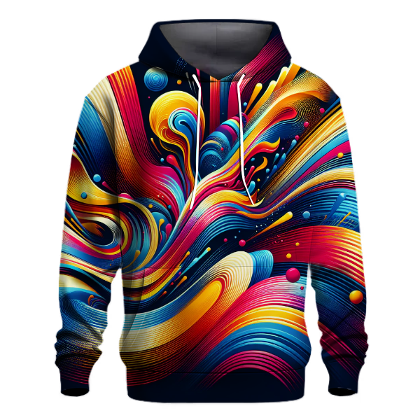 Electric Spectrum Waves Hoodie