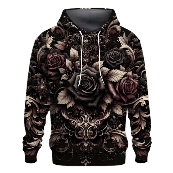 Gothic Romance Design Hoodie