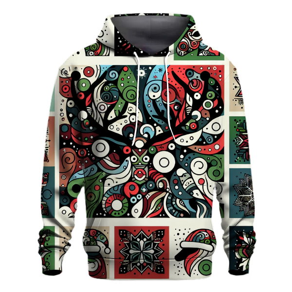 Cheerful Holiday Puns Hoodie