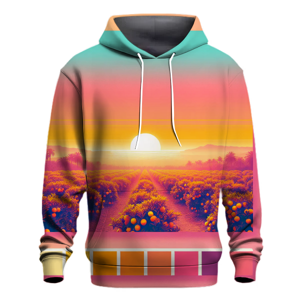 Citrus Sunrise Glow Hoodie