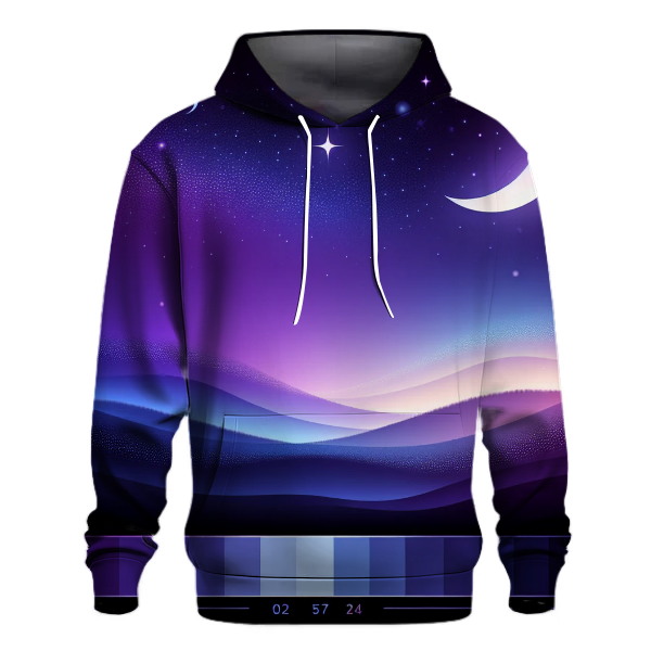 Ethereal Nightfall Glow Hoodie