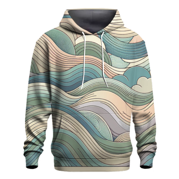Peaceful Harmony Waves Hoodie