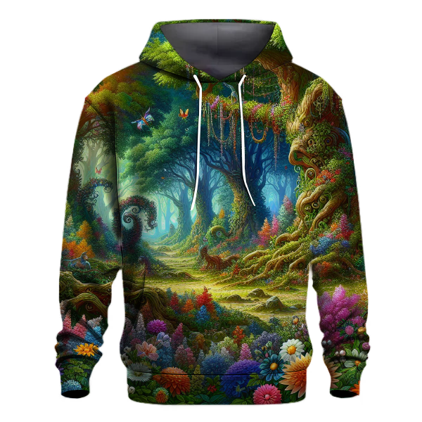 Enchanting Woodland Fantasy Hoodie