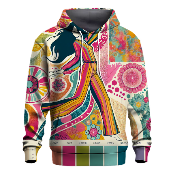 Flower Power Tie Dye Hoodie