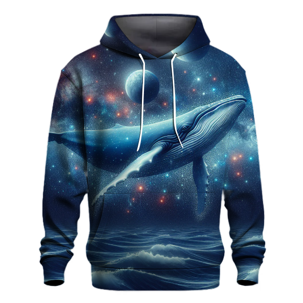 Cosmic Whale Adventure Hoodie