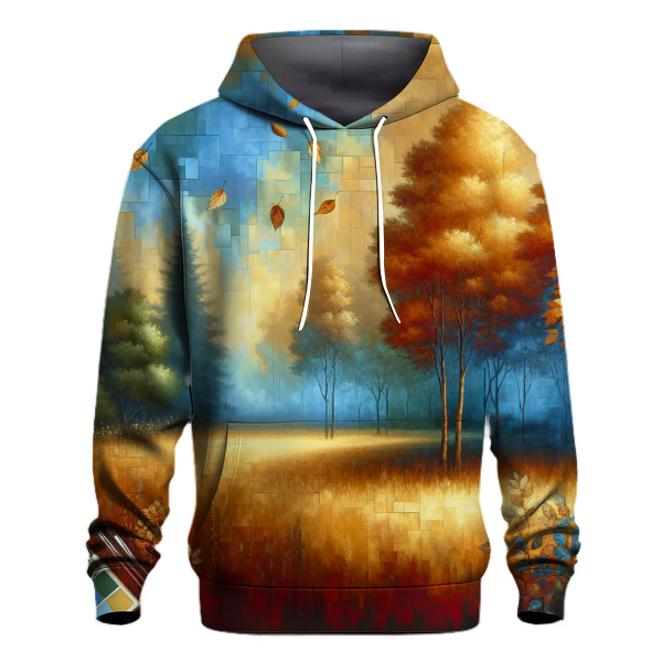 Glistening Autumn Leaves Hoodie