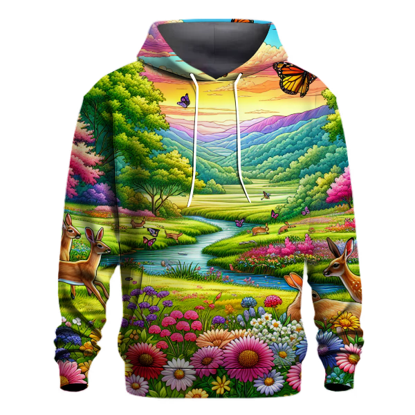 Radiant Nature Symphony Hoodie