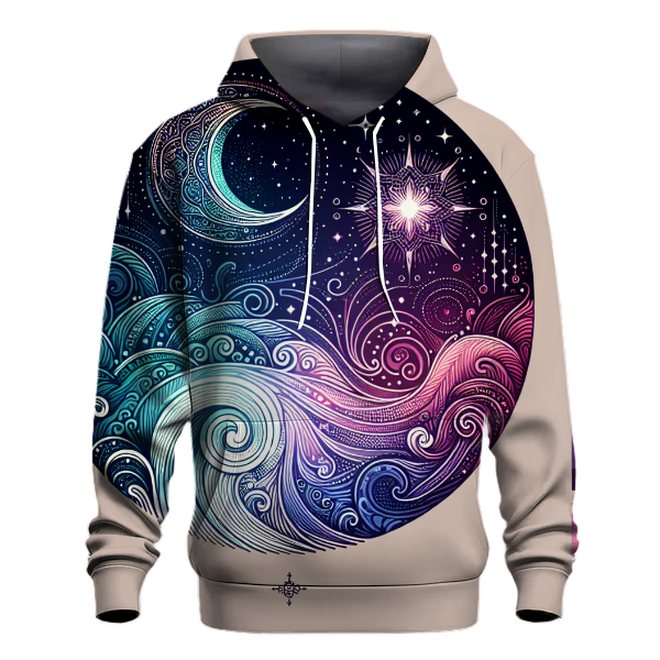 Celestial Wave Symphony Hoodie