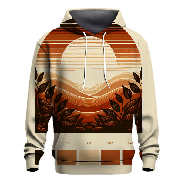 Rustic Sunset Charm Hoodie