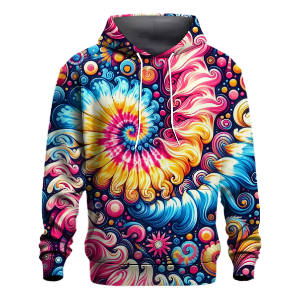 Festival Vibe Tie-Dye Hoodie