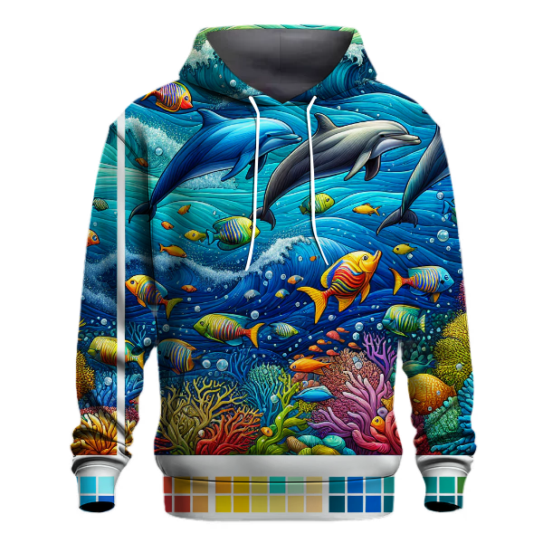Lively Underwater World Hoodie
