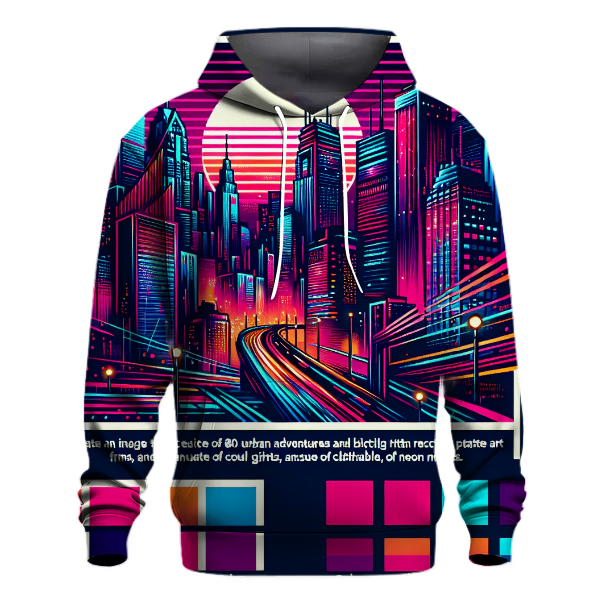 Neon Nights Escape Hoodie
