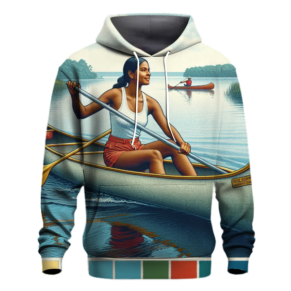 Canoeing - River Journey Hoodie
