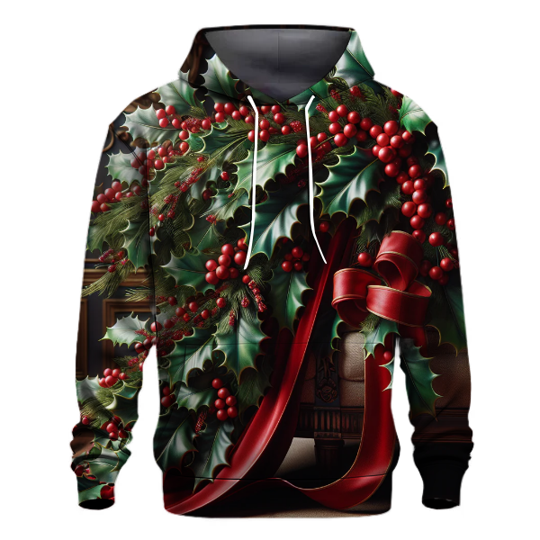 Boughs of Holly Wonderland Hoodie