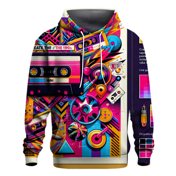 Retro 80s Vibe Hoodie