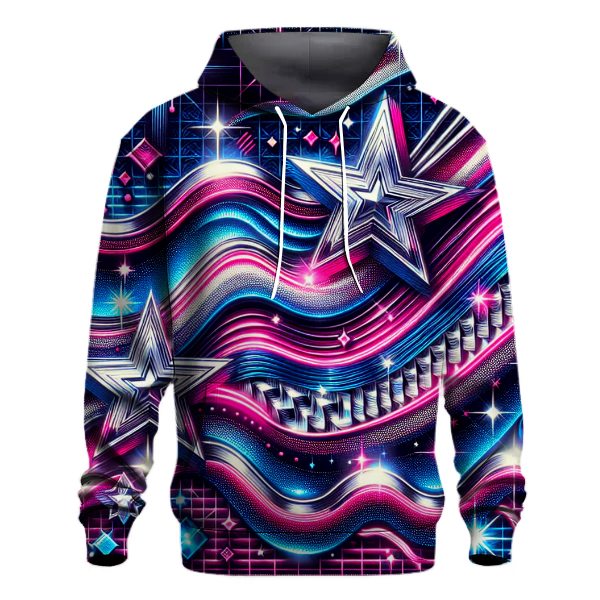 Synthpop Starburst Hoodie