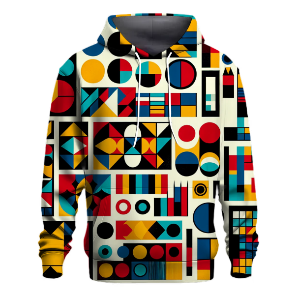 Funky 70s Shapes Hoodie