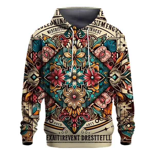 Funky Vintage Vibes Hoodie