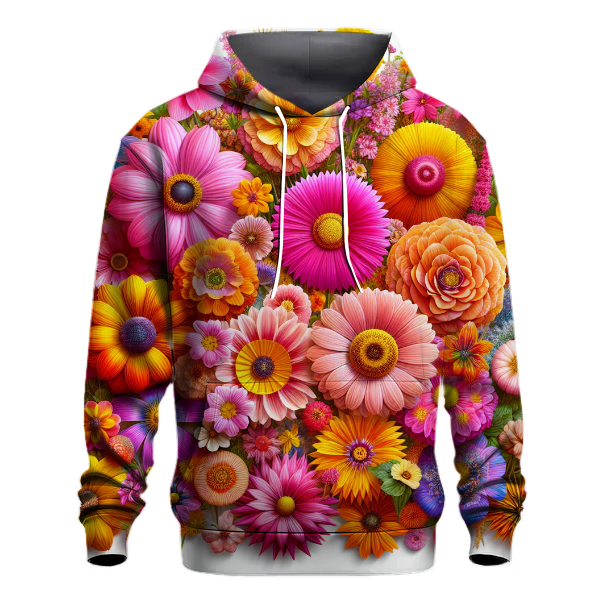 Sunshine Floral Burst Hoodie