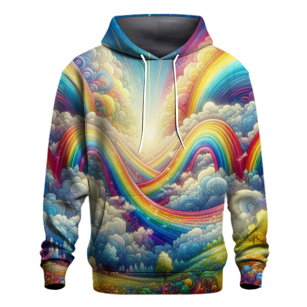 Playful Rainbows Hoodie