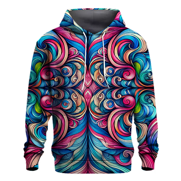 Wave Patterns Hoodie