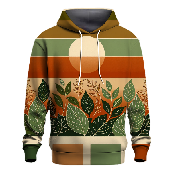 Earthy Tones Gradient Hoodie