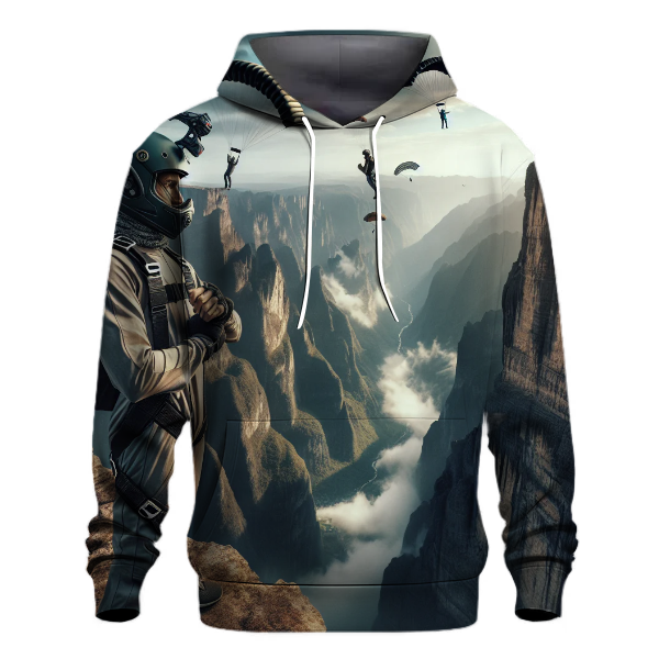 Base Jumping Thrills Hoodie