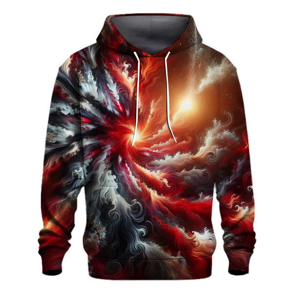 Galactic Burst Tie-dye Hoodie
