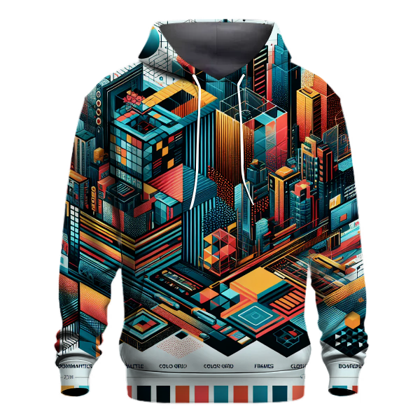 Futuristic Urban Fusion Hoodie