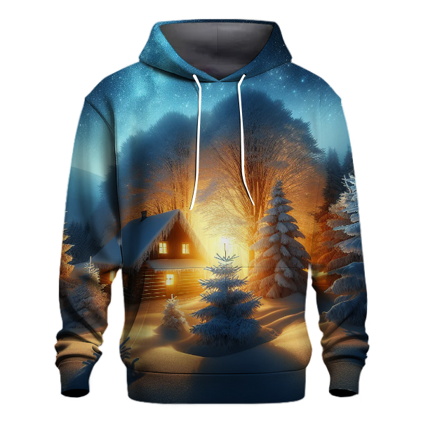 Snowy Christmas Night Hoodie