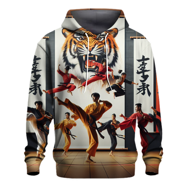 Martial Arts Tiger Spirit Hoodie