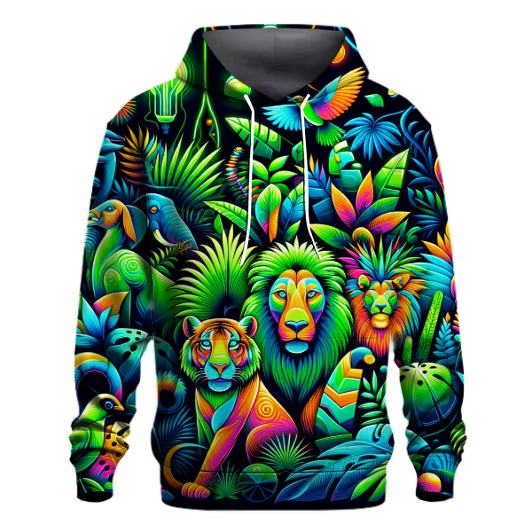 Digital Jungle Adventure Hoodie