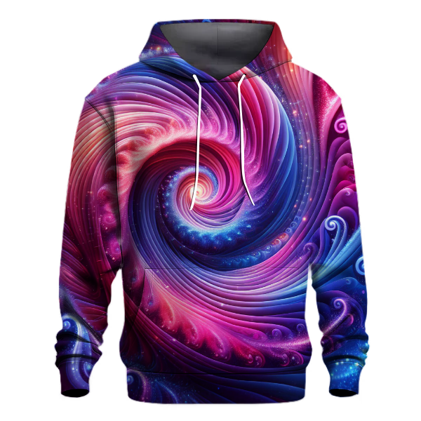 Ethereal Spiral Fusion Hoodie