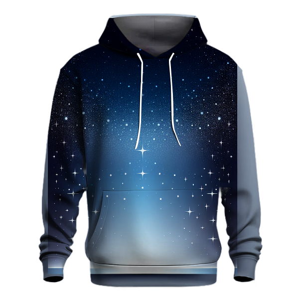 Sparkling Night Sky Gradient Hoodie